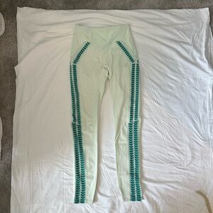 Free People Movement Light Green Leggings XS